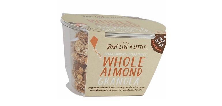 Just Live a Little Whole Almond Granola Pot