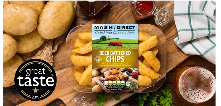 Mash Direct Beer Battered Chips 