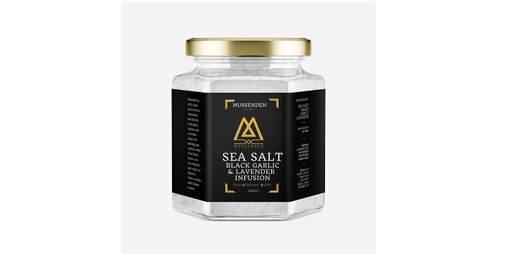 Mussenden Sea Salt Black Garlic
