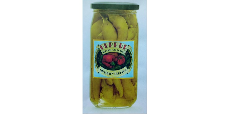 Pepp Up Pickles Jar 