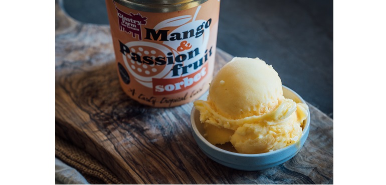 Glastry mango sorbet 