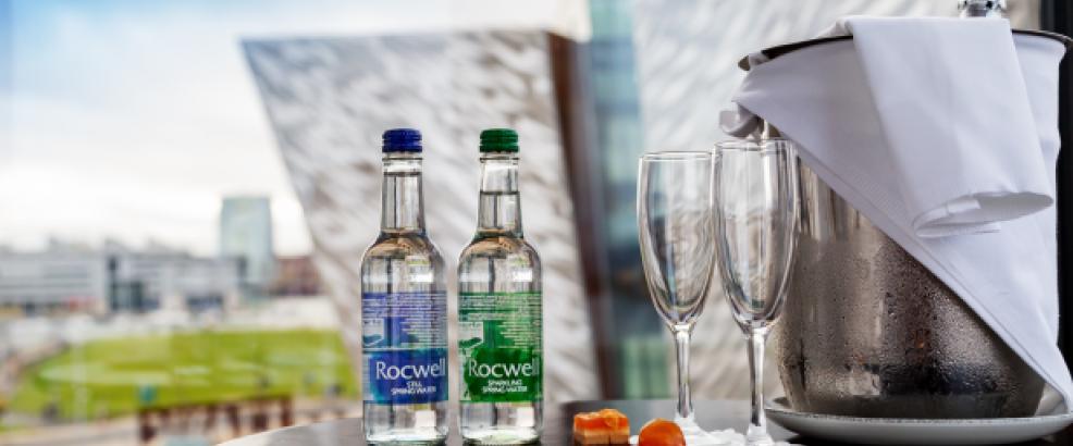 Premium Glass Bottled Water